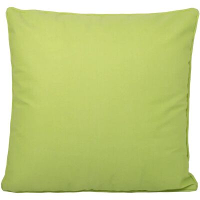 Funda de cojín resistente al agua y UV Fusion 'Plain Dye' Lime - Cojín Funda de cojín resistente al agua y UV Fusion 'Plain Dye' Lime - Cojín