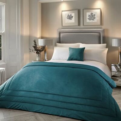 Plaid en velours chic Laurence Llewelyn-Bowen - Couette Plaid en velours chic Laurence Llewelyn-Bowen - Couette