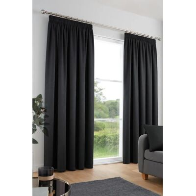 Rideaux Fusion Galaxy Noirs Semi-lisses - Rideaux Rideaux Fusion Galaxy Noirs Semi-lisses - Rideaux