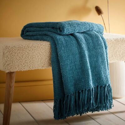 Appletree Chenille 130cm x 180cm Koc - Koc Appletree Chenille 130cm x 180cm Koc - Koc