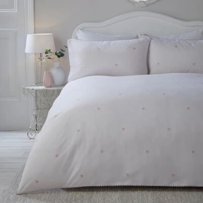 Housse de Couette Cœur de Sérénité - Ensemble de Literie Décoratif Housse de Couette Cœur de Sérénité - Ensemble de Literie Décoratif