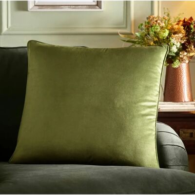 Appletree - Harlan Velvet - Olive - 55x55 cm - Cuscino Appletree - Harlan Velvet - Olive - 55x55 cm - Cuscino