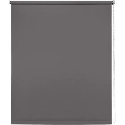 Edge Blinds Grey Blackout Roller - 165cm Drop - 50cm Wide - Blackout Window Covering Edge Blinds Grey Blackout Roller - 165cm Drop - 50cm Wide - Blackout Window Covering