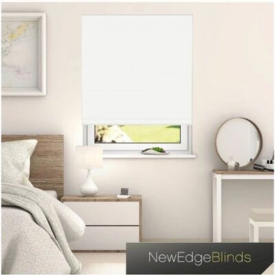 Edge Blinds - Thermal Blackout Roller - White - Roller Blinds Edge Blinds - Thermal Blackout Roller - White - Roller Blinds