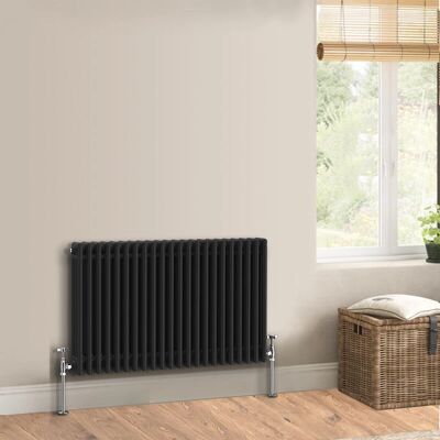 Warmehaus - 600 x 1012mm - Triple - Black - Radiator Warmehaus - 600 x 1012mm - Triple - Black - Radiator