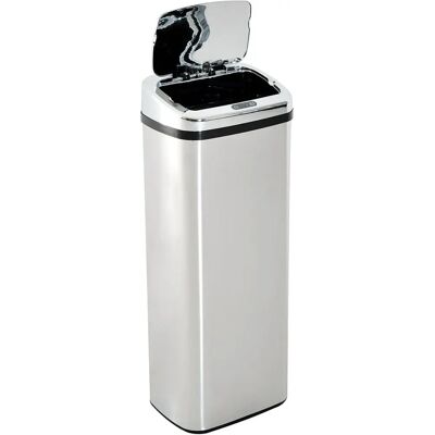 HOMCOM 50L Infrared Touchless Automatic Motion Sensor Dustbin - Stainless Steel HOMCOM 50L Infrared Touchless Automatic Motion Sensor Dustbin - Stainless Steel