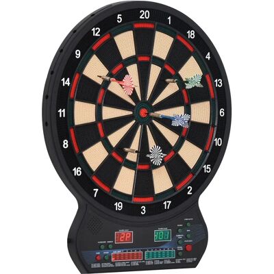 HOMCOM - LED Dartboard - 8 Players - 27 Games - Dartboard HOMCOM - LED Dartboard - 8 Players - 27 Games - Dartboard