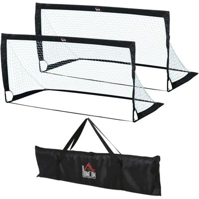 HOMCOM Football Goal 6'x3' - Outdoor All Weather Net for Teens & Adults HOMCOM Football Goal 6'x3' - Outdoor All Weather Net for Teens & Adults
