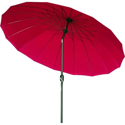 Outsunny 2.5m / 2.6m Curved Adjustable Garden Parasol - Outdoor Sun Umbrella Outsunny 2.5m / 2.6m Curved Adjustable Garden Parasol - Outdoor Sun Umbrella