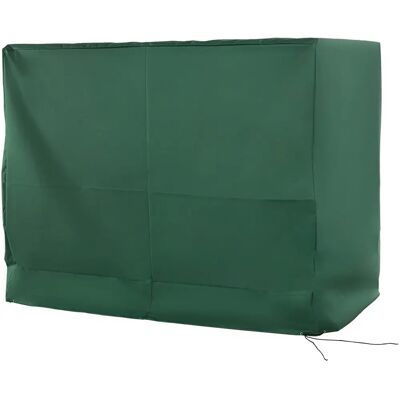 Outsunny Garden Swing Cover - 240x133cm Water UV Resistant Green Outsunny Garden Swing Cover - 240x133cm Water UV Resistant Green
