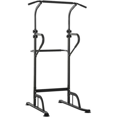 HOMCOM Power Tower Multi-Function Pull Up Station - Power Tower Power Tower Multi-Function Pull Up Station - HOMCOM Power Tower Multi-Function Pull Up Station with Adjustable Height for Gym HOMCOM Power Tower Multi-Function Pull Up Station - Power Tower Power Tower Multi-Function Pull Up Station - HOMCOM Power Tower Multi-Function Pull Up Station with Adjustable Height for Gym