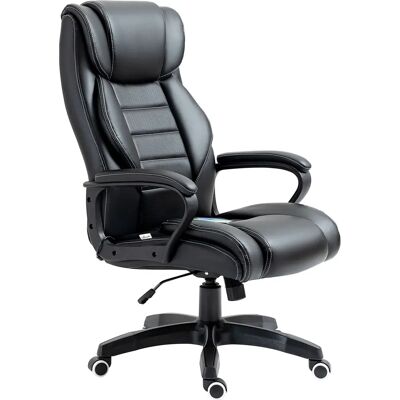 Vinsetto - High Back Massage Chair - 6-Point Vibration - Black Vinsetto - High Back Massage Chair - 6-Point Vibration - Black