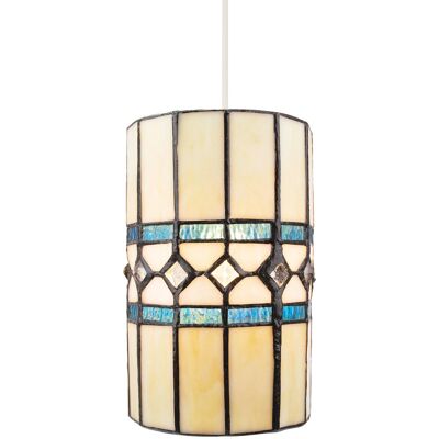 Happy Homewares - Tiffany - Amber Glass - Pendant Light Shade Happy Homewares - Tiffany - Amber Glass - Pendant Light Shade