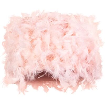 Happy Homewares - Pink Feather Drum Shade - Lamp Shade Happy Homewares - Pink Feather Drum Shade - Lamp Shade