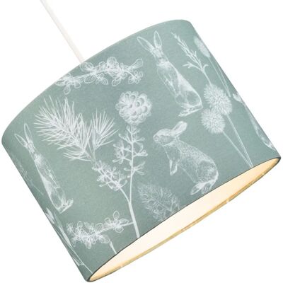Happy Homewares - HD890 - Olive Green - Hares Thistle - Lampshade Happy Homewares - HD890 - Olive Green - Hares Thistle - Lampshade