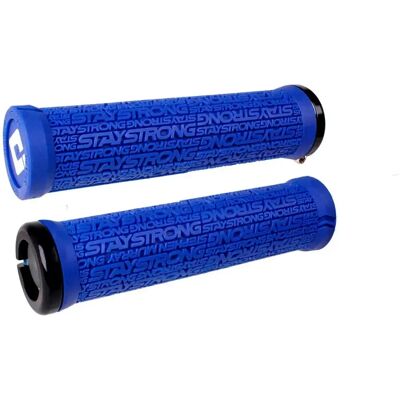 Manopole Odi Stay Strong V2.1 Blu Medio - 135mm BMX MTB Manopole Odi Stay Strong V2.1 Blu Medio - 135mm BMX MTB