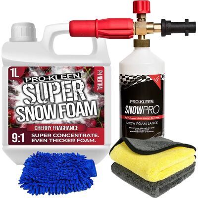Pro-Kleen - Cherry 1L Kit - Cherry 1L - Car wash kit Pro-Kleen - Cherry 1L Kit - Cherry 1L - Car wash kit