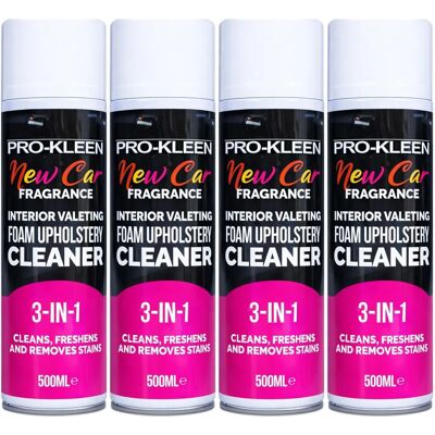 Pro-Kleen - UpholsteryFoam - 4x500ml - NewScent - Cleaner Pro-Kleen - UpholsteryFoam - 4x500ml - NewScent - Cleaner