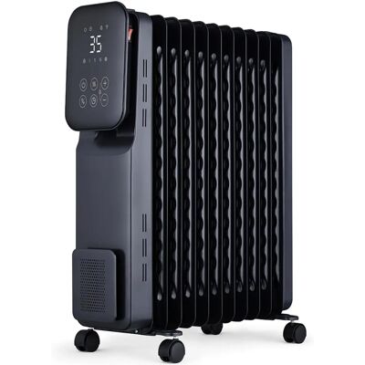 MYLEK - 2.5kW Oil-Filled Radiator - Digital LED Display MYLEK - 2.5kW Oil-Filled Radiator - Digital LED Display