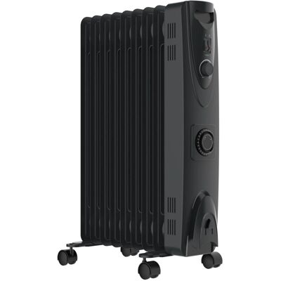 MYLEK - 2kW 9 Fin with Timer - Radiator MYLEK - 2kW 9 Fin with Timer - Radiator