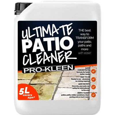 ProKleen Ultimate Patio Cleaner - Driveway & Black Spot Remover 5L ProKleen Ultimate Patio Cleaner - Driveway & Black Spot Remover 5L