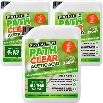 ProKleen Path Cleaner - Eco-friendly, 30% Acetic Acid - UK ProKleen Path Cleaner - Eco-friendly, 30% Acetic Acid - UK