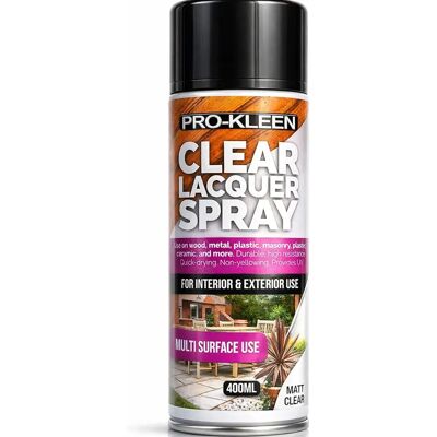 Pro-Kleen - Multi-surface - Clear - Lacquer - Spray Pro-Kleen - Multi-surface - Clear - Lacquer - Spray