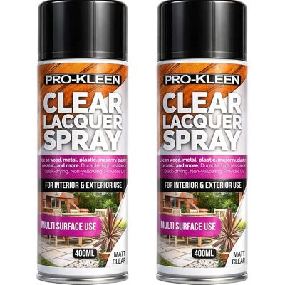Pro-Kleen - Multi-surface Clear Lacquer Spray - Spray Pro-Kleen - Multi-surface Clear Lacquer Spray - Spray