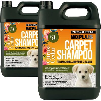 Pro-Kleen - MAXPlus - Citrus & Cedar - 5L - Carpet Cleaner Pro-Kleen - MAXPlus - Citrus & Cedar - 5L - Carpet Cleaner