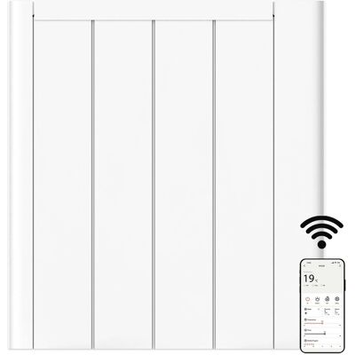 MYLEK - Ceramic Wi-Fi - 1 kW - Wi-Fi - Electric Radiator MYLEK - Ceramic Wi-Fi - 1 kW - Wi-Fi - Electric Radiator