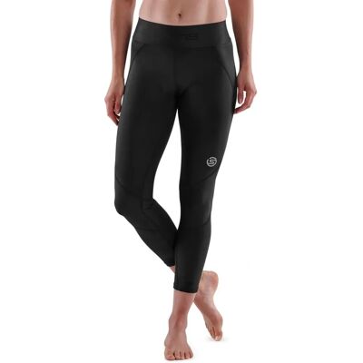 Skins Series-3 Stretch Taille Zwart Dames 7/8 Lange Leggings - Leggings Skins Series-3 Stretch Taille Zwart Dames 7/8 Lange Leggings - Leggings