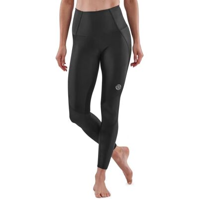 Skins Series-3 Stretch Taille Zwart Dames Lange Leggings Skins Series-3 Stretch Taille Zwart Dames Lange Leggings