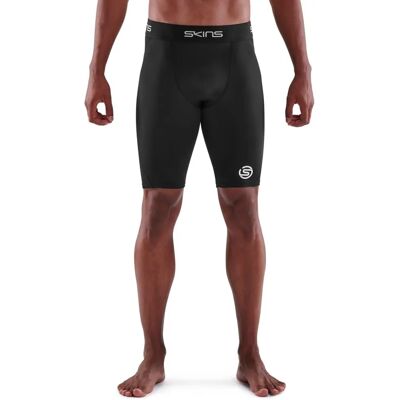 Skins Series-1 Black Men's Training Shorts - Shorts Skins Series-1 Black Men's Training Shorts - Shorts