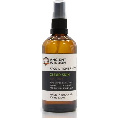 Ancient Wisdom Tonique Visage à l’Hamamélis et Tea Tree 100ml - Peau Claire - Publicité Ancient Wisdom Tonique Visage à l’Hamamélis et Tea Tree 100ml - Peau Claire - Publicité