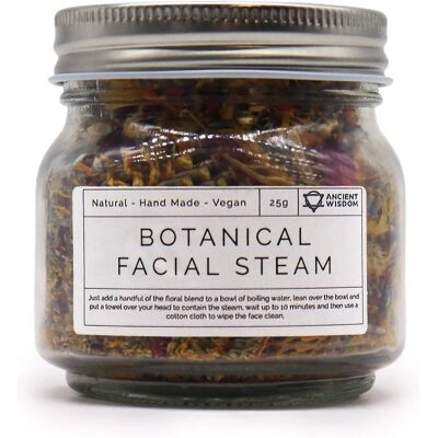Ancient Wisdom Botanical Facial Steam Blend - Facial Steam - Natural Botanical Ingredients Ancient Wisdom Botanical Facial Steam Blend - Facial Steam - Natural Botanical Ingredients