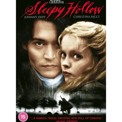 Tim Burton Sleepy Hollow DVD - Mystère Gothique - Publicité Tim Burton Sleepy Hollow DVD - Mystère Gothique - Publicité