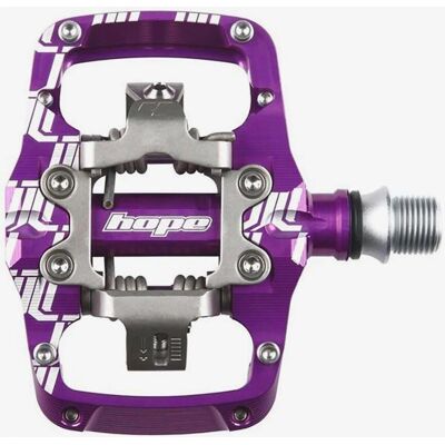 Hope Union TC Pedales - Violet Clip-in VTT - Pedales - Publicité Hope Union TC Pedales - Violet Clip-in VTT - Pedales - Publicité