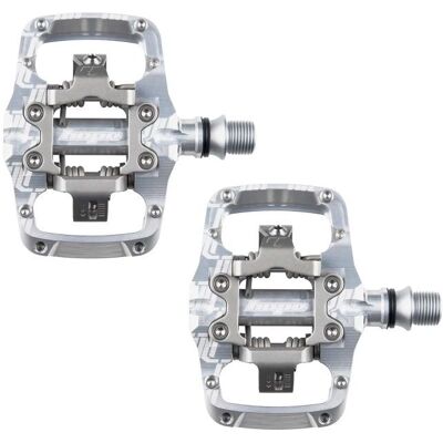 Hope Union TC Pedals - Silver Trail Clip-in MTB Pedals Hope Union TC Pedals - Silver Trail Clip-in MTB Pedals