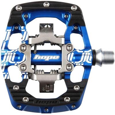 Hope Union GC Pedals - Blue - Downhill MTB Clipless - Bike Gear Hope Union GC Pedals - Blue - Downhill MTB Clipless - Bike Gear
