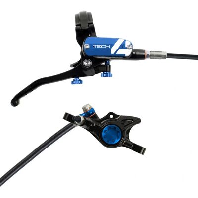 Hope Tech 4 X2 Scheibenbremse - Schwarz / Blau - 1600mm - MTB Hope Tech 4 X2 Scheibenbremse - Schwarz / Blau - 1600mm - MTB