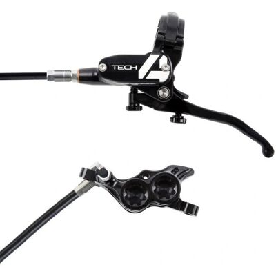 Freno de disco hidráulico Hope Tech 4 E4 - Negro - 1700mm - Bicicleta de montaña Freno de disco hidráulico Hope Tech 4 E4 - Negro - 1700mm - Bicicleta de montaña