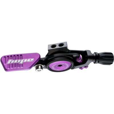 Hope Dropper Post Lever - Black/Purple - Dropper post lever for MTB Hope Dropper Post Lever - Black/Purple - Dropper post lever for MTB