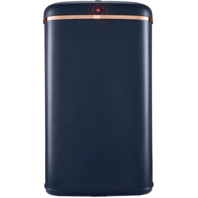 Tower Cavaletto Steel Blue Sensor Bin - 58L Modern Kitchen Waste Bin Tower Cavaletto Steel Blue Sensor Bin - 58L Modern Kitchen Waste Bin