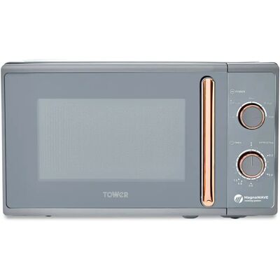 Tower Cavaletto - Grey & Rose Gold - Microwave Tower Cavaletto - Grey & Rose Gold - Microwave