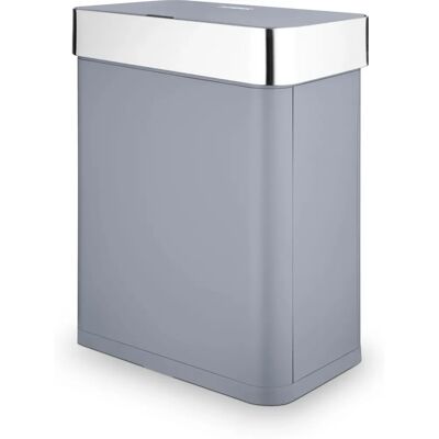 Tower T938020GRY Grey Compact Sensor Bin - 60L, Hands Free Tower T938020GRY Grey Compact Sensor Bin - 60L, Hands Free