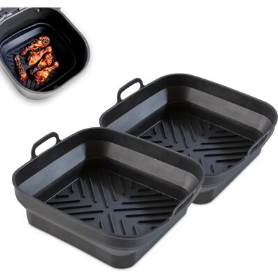 Tower Model - Foldable Square Silicone Trays - Kitchen Accessories Tower Model - Foldable Square Silicone Trays - Kitchen Accessories