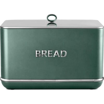 Tower Renaissance Bread Bin - 16L Capacity - Forest Green Tower Renaissance Bread Bin - 16L Capacity - Forest Green