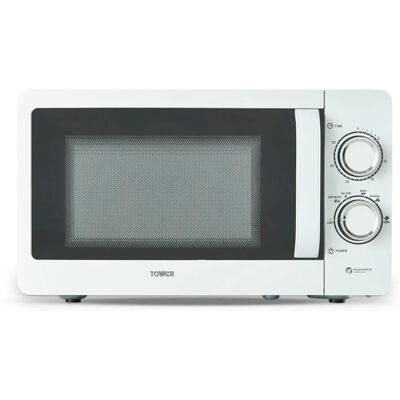 Tower T24042WHT - White - Microwave Tower T24042WHT - White - Microwave