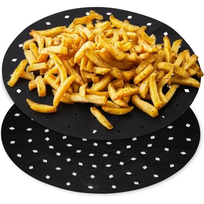 Tower Air Fryer Liners - 28cm, Reusable Non-Stick, Fits 2-4L Tower Air Fryer Liners - 28cm, Reusable Non-Stick, Fits 2-4L