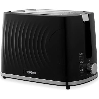 Tower - T20090BLK - Black - 7 Browning Levels - Toaster Tower - T20090BLK - Black - 7 Browning Levels - Toaster
